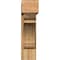 Ekena Millwork Olympic Block Rough Sawn Bracket w/ Offset Brace, Western Red Cedar, 8"W x 30"D x 30"H BKT0806X30X30OLY05RWR - alternate 2